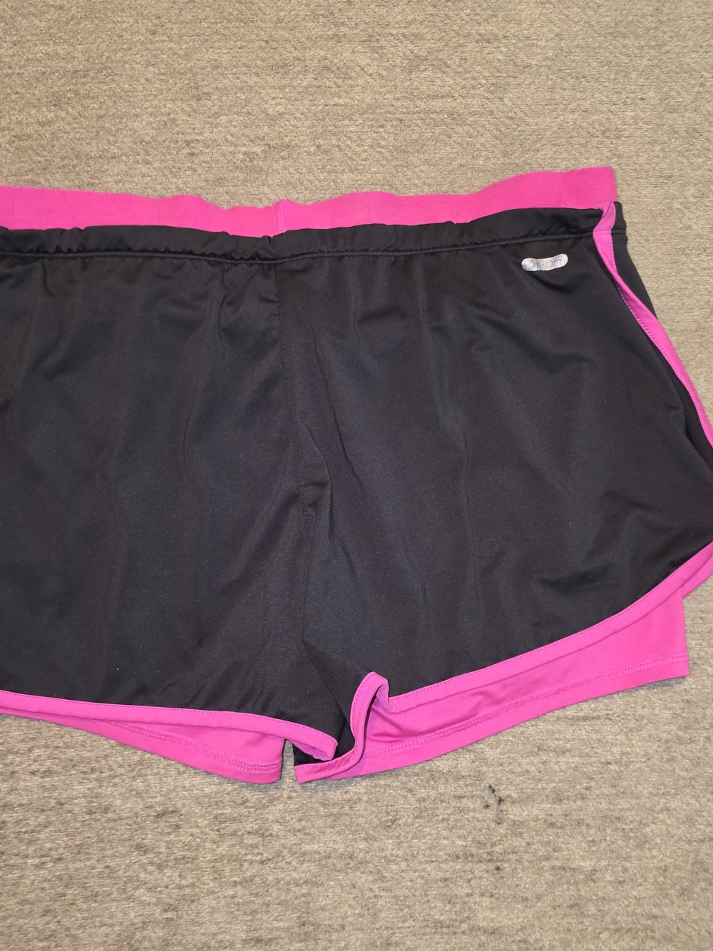 RBX activewear double-layer running shorts Large